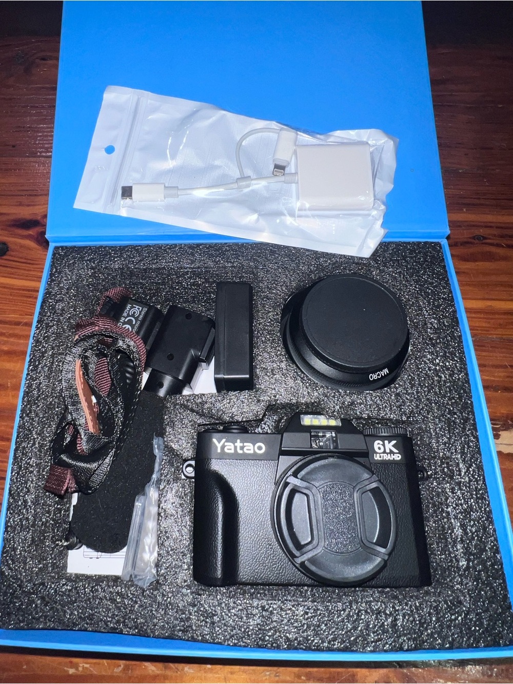 6K Ultra HD Compact Camera - Black